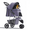 thumbnail image 1 of Magshion Pet Dog Stroller with Wheels, Foldable Cat Dog Stroller with Storage Basket and Cup Holder for Small and Medium Cats, Dogs, Puppy,, 1 of 12