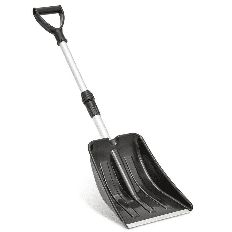 Magshion Telescoping Aluminum Heavy-Duty Lightweight Snow Shovel 