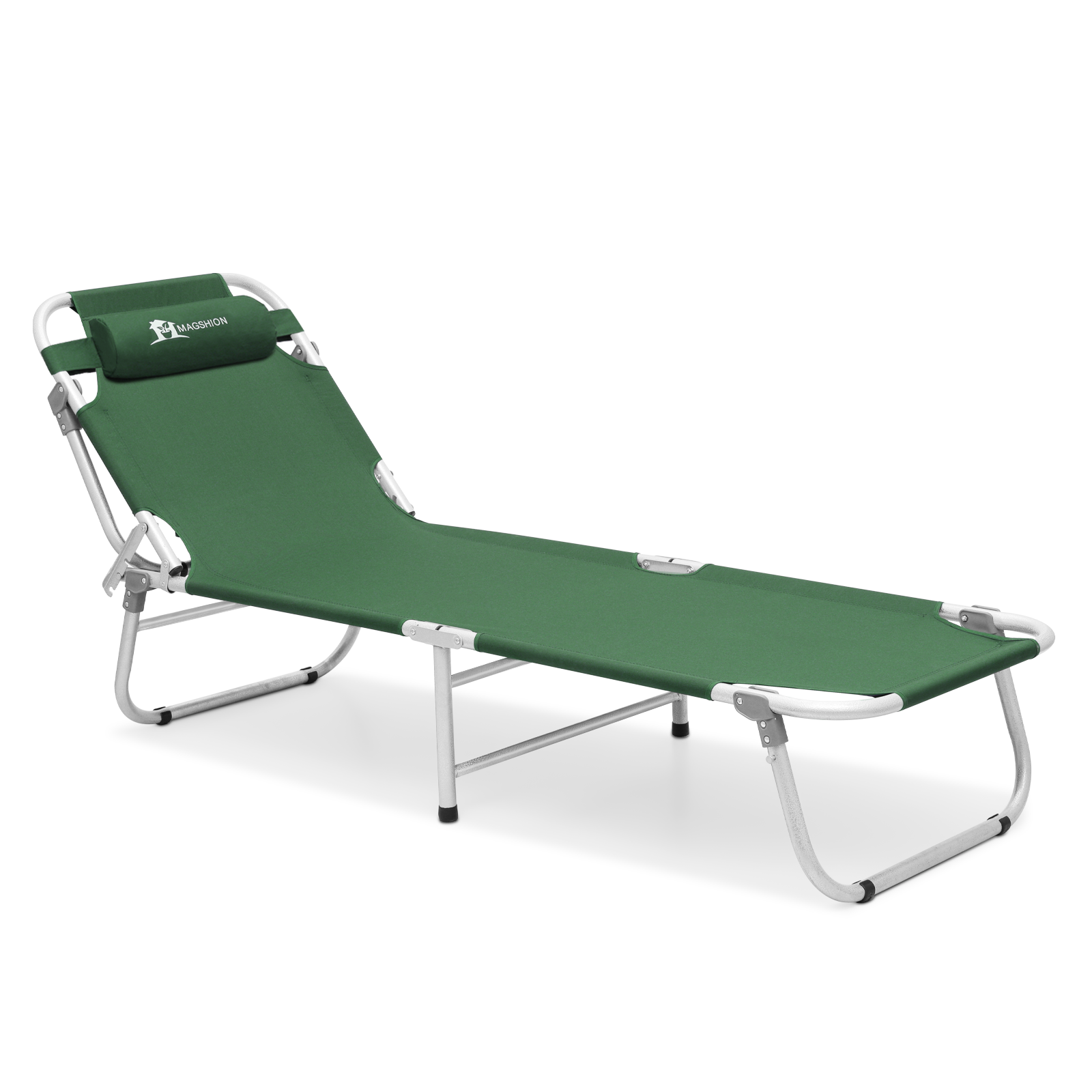 Ozark Trail North Fork Adjustable Camo Camping Cot, Green, 77.9"L x 31