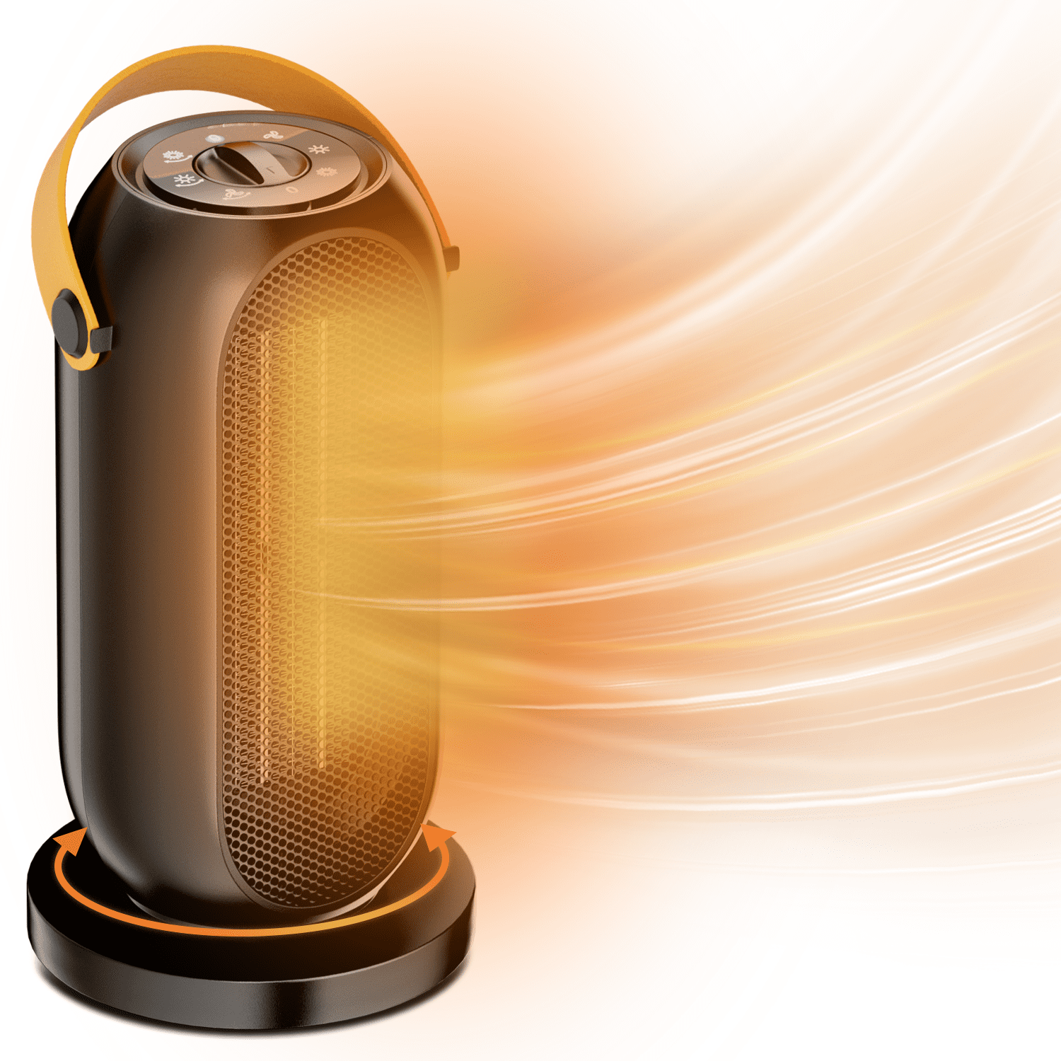 Magshion Space Heater, Portable Electric Heaters for Indoor Use, 1200W PTC  Desk Heater Fan for Bedroom Home Office, Black - Walmart.com
