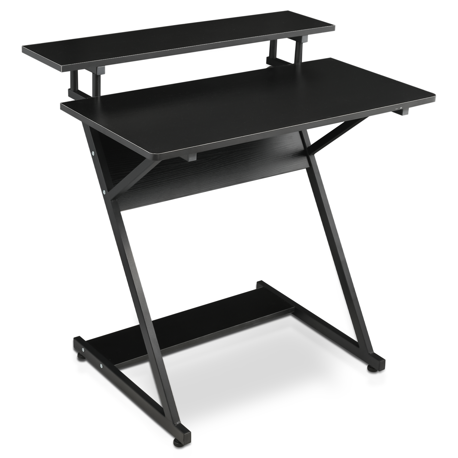 Magshion Standing Modern Computer Desk, Portable Laptop Table with ...