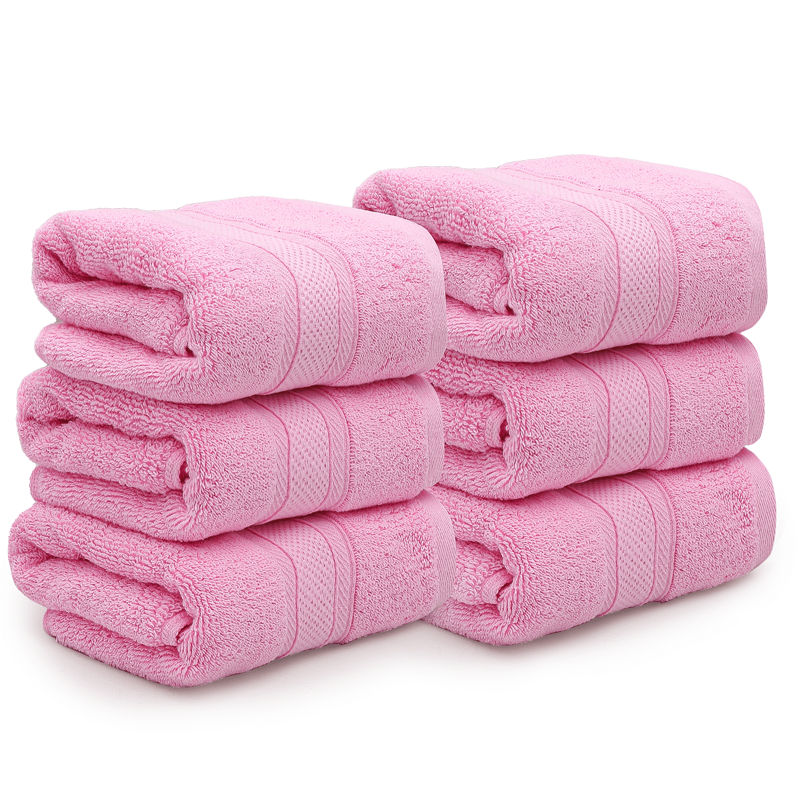 COTTON CRAFT Ultra Soft Hand Towels - 6 Pack - 16x28-100% Cotton Face  Towels - Absorbent Quick Dry Everyday Luxury Hotel Bathroom Kitchen Spa Gym