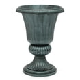 thumbnail image 1 of Magshion Urn Planter Flower Pot Vase Outdoor Garden Ironplanters Front Column Wedding Pots Tall Door Moroccan Classic Green Stand, 1 of 6