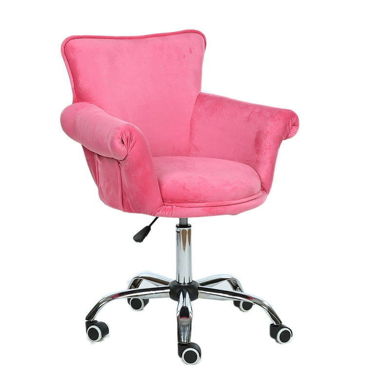 Pink velvet chair walmart deals