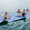 thumbnail image 1 of Magshion Water Floating Mat Foam Pad, 12x6FT Bouncy Tear-Resistant XPE Foam, Giant Lake Mat Lily Pad for Recreation Pool River Ocean Outdoor Water Activities, Blue, 1 of 8