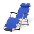 thumbnail image 1 of Magshion Zero Gravity Chair with Foot Pads, Folding Reclining Lounge Chair with Removable & Adjustable Pillow, Patio Lawn Recliner for Outdoor Pool Camping Yard, Blue, 1 of 12
