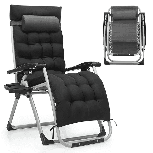 Magshion Zero Gravity Chair, Outdoor Lawn Folding Lounge Chairs
