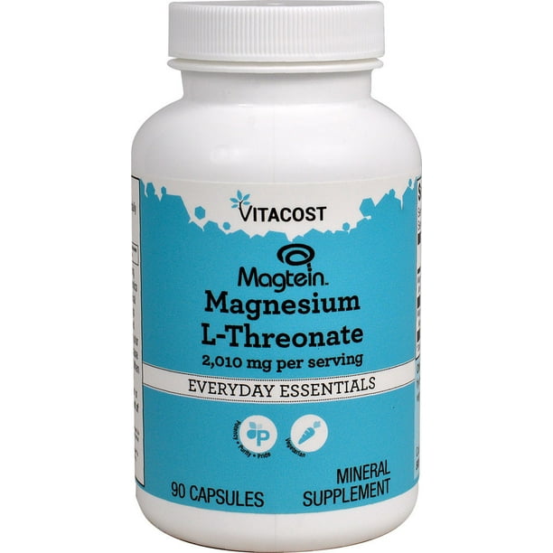 Magtein Magnesium LThreonate 2010 Mg Per Serving 90 Capsules
