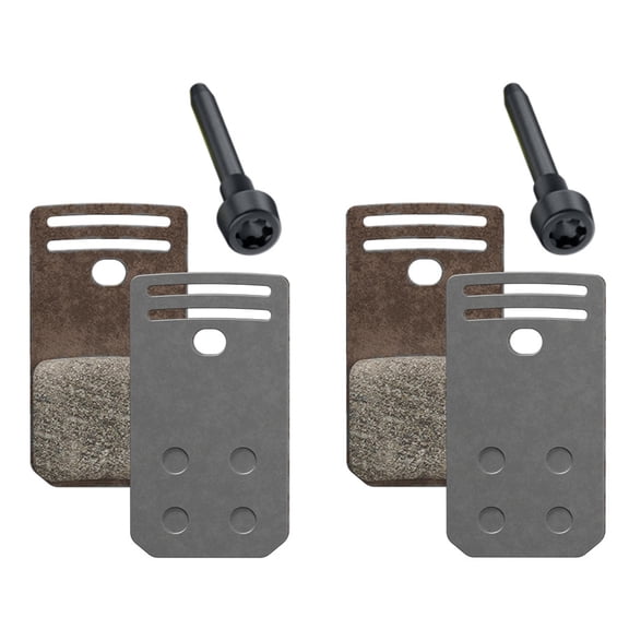 Magura MDP 13 Silver Disc Brake Pad - Organic Compound, Includes 4 Brake Pads and 2 Screws