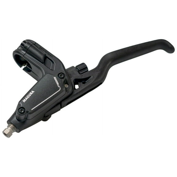 Magura MT C ABS Disc Brake Master Cylinder and Lever Assembly - 3-Finger, Left, Carbotecture Blade, Black