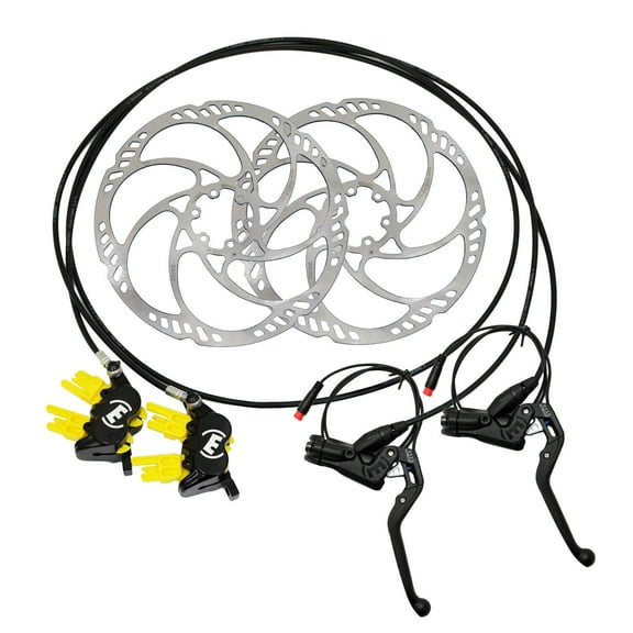 Magura MT5e E-Brake 4-Piston Hydraulic Disc Brake Set w/ 203mm Rotors (F+R) #MG2599