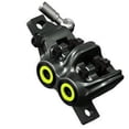 thumbnail image 1 of Magura MT7 Disc Brake Caliper - Front or Rear, Post Mount, 4-Piston, Gray/Yellow, 1 of 3