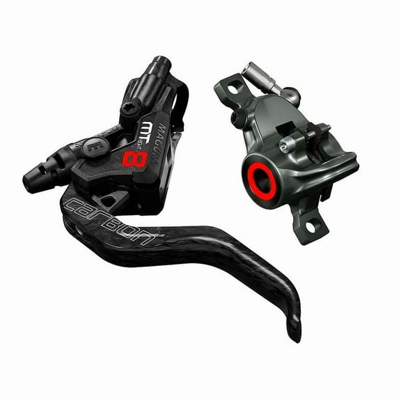 Magura MT8 Next Disc Brake and Lever Front or Rear with 2000mm Hose, Red/Carbon