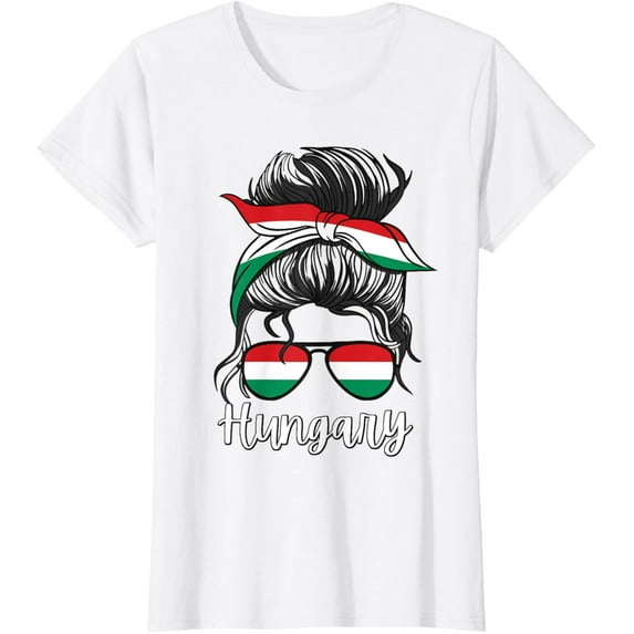 Magyarország Girl Hungary girls Magyar women Hungarian flag T-Shirt