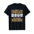thumbnail image 1 of Mah Jong Forecast 100% Chance Of Mahjong T-Shirt, 1 of 6