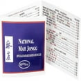 Mah Jongg 2024 Large Size Card, Mah Jongg Cards 2024 Large Print