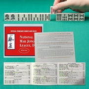 Mah Jongg 2024 Large Size Card Mah Jongg Card National Mahjong Cards 2024 4/8PC National Mahjong Cards Official Standard Hands And