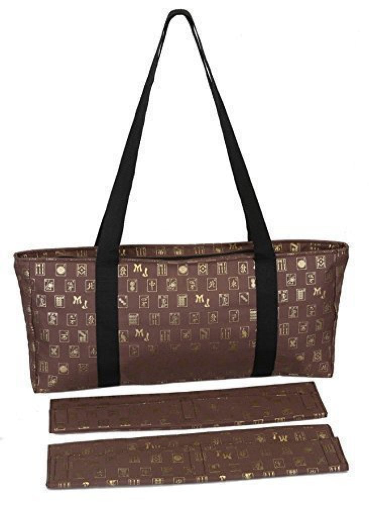 Mah Jongg Direct Set Soft Carrying Case Case Only, Browngold