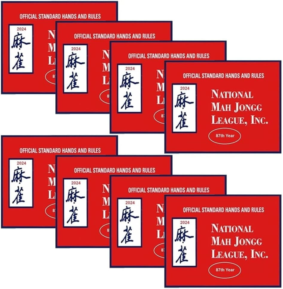 Mah Jongg League 2025 Large Size Card,Mah Jongg Card,Mahjong Cards 2025