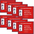 Mah Jongg League 2024 Large Size Card, Mah Jongg Card, National Mahjong