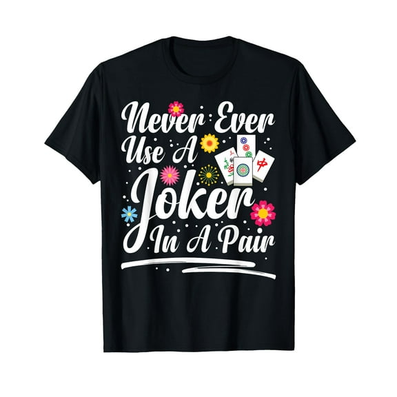 Mah Jongg Tile Set Lover Mahjong Cards Mahjong Player T-Shirt