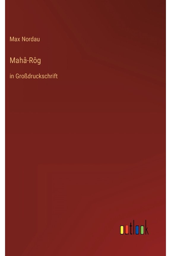Mah-Rg: in Grodruckschrift, (Hardcover)