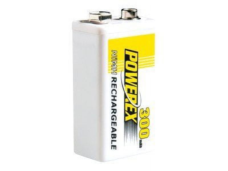 Maha PowerEx MHR84V Battery 9V NiMH ( rechargeable ) 300 mAh