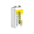 thumbnail image 1 of Maha PowerEx MHR84V - Battery 9V - NiMH - ( rechargeable ) - 300 mAh - for Maha PowerEx MH-C1090F, MH-C490F Stealth, 1 of 2