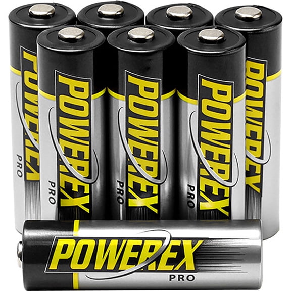 Maha Powerex PRO 2nd Gen AA 1.2V 2700mAh Rechargeable Ni-MH Battery, 8-Pack