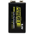 thumbnail image 1 of Maha Powerex Precharged 8.4V 300mAh Low Self-Discharge Rechargeable NiMH Battery, 1 of 2