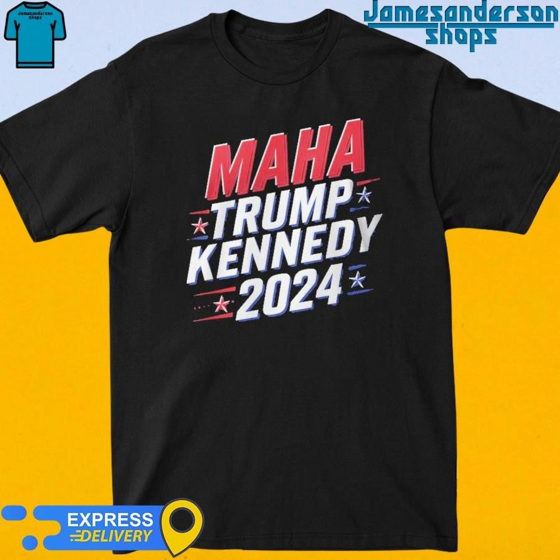 Maha Trump Kennedy 2024 Tshirt Voter Apparel Election 2024 Tshirt