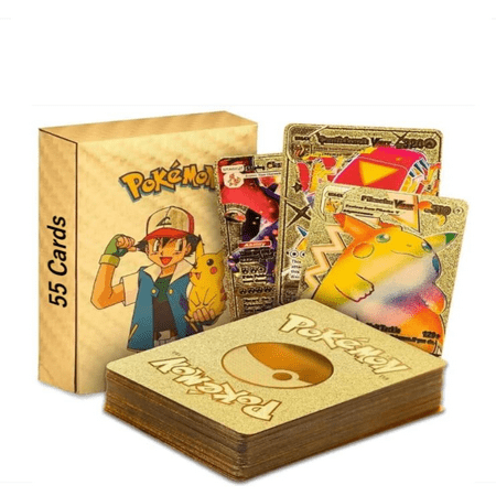 Mahadev Playing Cards - 55 PCS Golden Foil Assorted TCG Deck Box