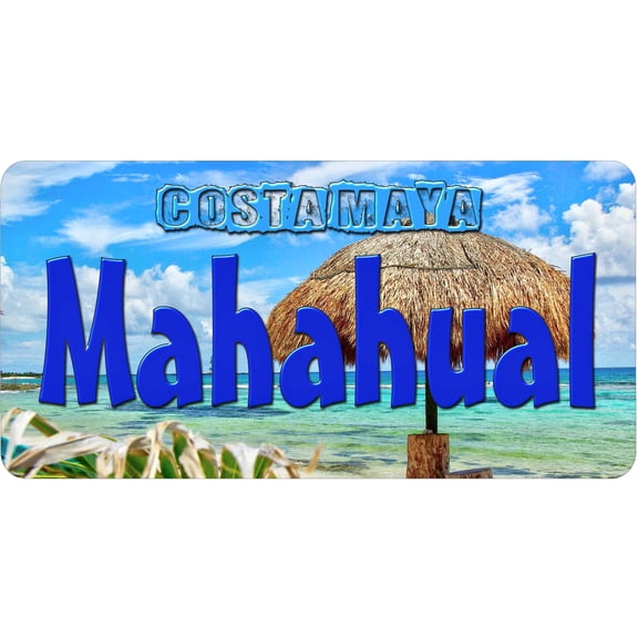 Mahahual Costa Maya Novelty Car Auto License Plate