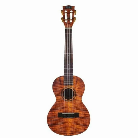 Mahalo Artists Elite Series Tenor Ukulele, Koa Photo Flame