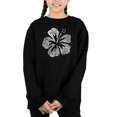 thumbnail image 1 of Mahalo - Girl's Word Art Crewneck Sweatshirt, 1 of 3