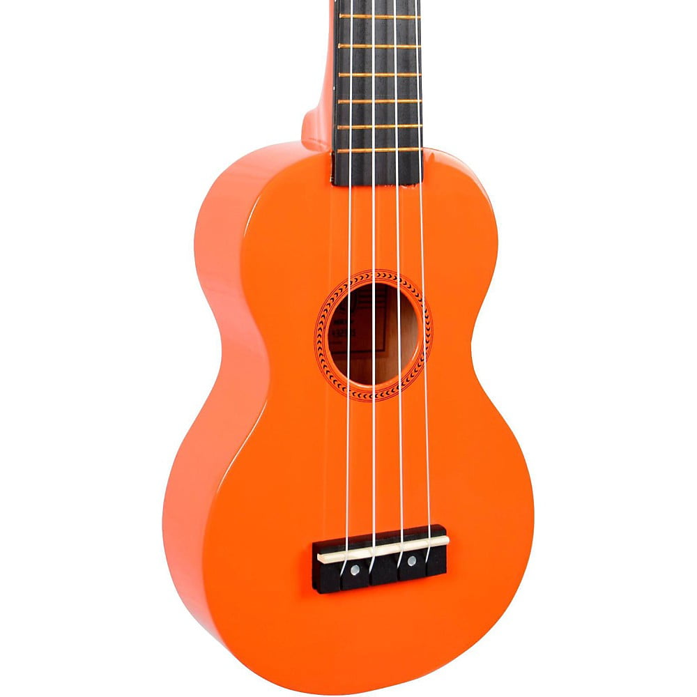 Rainbow Soprano Ukulele w/Bag Orange