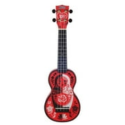 Mahalo Ukuleles MA1RD-U Mahalo Art Series Soprano Ukulele, Russian Doll Motiff