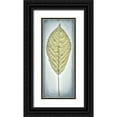 thumbnail image 1 of Mahan, Kathy 12x24 Black Ornate Wood Framed with Double Matting Museum Art Print Titled - Cherry Leaf I, 1 of 4