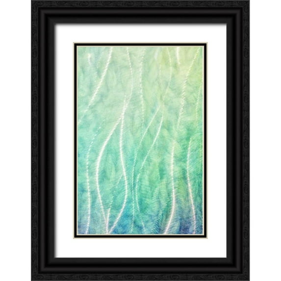 Mahan, Kathy 13x18 Black Ornate Wood Framed with Double Matting Museum Art Print Titled - Polished Steel I
