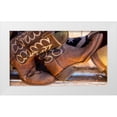 thumbnail image 1 of Mahan, Kathy 14x10 White Modern Wood Framed Museum Art Print Titled - Cowboy Boots I, 1 of 4
