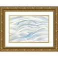 thumbnail image 1 of Mahan, Kathy 14x11 Gold Ornate Wood Framed with Double Matting Museum Art Print Titled - Turbulent Waters II, 1 of 4