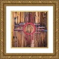 thumbnail image 1 of Mahan, Kathy 15x15 Gold Ornate Wood Framed with Double Matting Museum Art Print Titled - State Symbol, 1 of 4