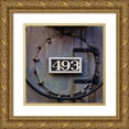 thumbnail image 1 of Mahan, Kathy 15x15 Gold Ornate Wood Framed with Double Matting Museum Art Print Titled - Train Macro I, 1 of 4