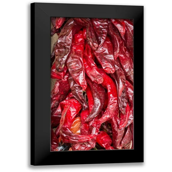 Mahan, Kathy 15x24 Black Modern Framed Museum Art Print Titled - Ristras I