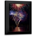 thumbnail image 1 of Mahan, Kathy 17x24 Black Modern Framed Museum Art Print Titled - Poulsbo Fireworks I, 1 of 5