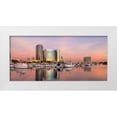 thumbnail image 1 of Mahan, Kathy 18x10 White Modern Wood Framed Museum Art Print Titled - San Diego Waterfront II, 1 of 4