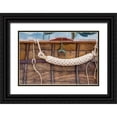 thumbnail image 1 of Mahan, Kathy 18x13 Black Ornate Wood Framed with Double Matting Museum Art Print Titled - On the Boat I, 1 of 4