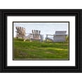 thumbnail image 1 of Mahan, Kathy 18x13 Black Ornate Wood Framed with Double Matting Museum Art Print Titled - Seabeck Adirondacks, 1 of 4