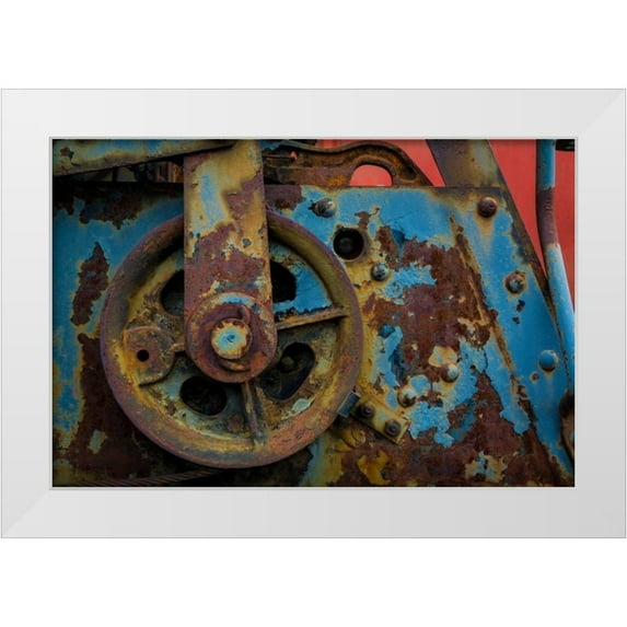 Mahan, Kathy 18x13 White Modern Wood Framed Museum Art Print Titled - Historic Railroad VI