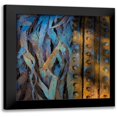 thumbnail image 1 of Mahan, Kathy 20x20 Black Modern Framed Museum Art Print Titled - Metal Infusion I, 1 of 5